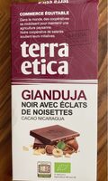 Gianduja Noir avec éclats de noisettes CACAO Nicaragua