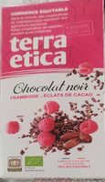 Chocolat noir framboise éclats de cacao