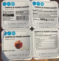 Compote de pommes bananes