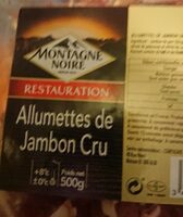 Allumettes de Jambon Cru