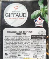 Andouillette Au Piment D'espelette