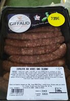 Chipolatas aux herbes sans colorants