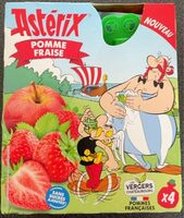 Gourdes pomme fraise sans sucre ajouté