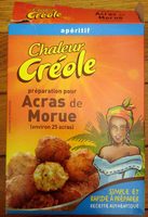 Préparation pour Acras de Morue