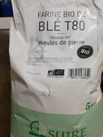 Farine bio de blé T80