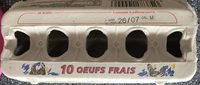 10 oeufs frais