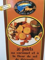 Palet au caramel et à la fleue de sel de Gérande