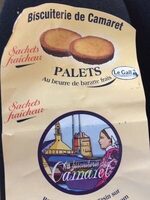 Palets au beurre frais