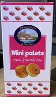 Mini palets coco framboise