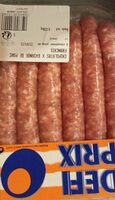 Chipolatas x gviande de porc français