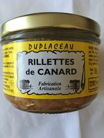 Rillettes de canard artisanales