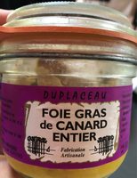 Foie gras de canard entier