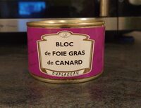 Bloc de foie gras de canard