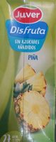 Disfruta  zumo de piña
