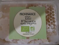 Nature Miel fleurs avec rayon
