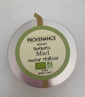 Bonbon miel saveur reglisse