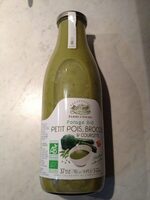 Potage Petit pois, Brocoli et Courgette