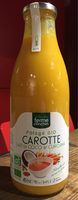 Potage biologique carotte coco curcuma