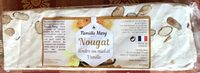 Nougat tendre au miel vanille