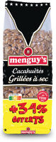MENGUY'S CACAHUETES GRILLEES A SEC 500g + 34% OFFERTS