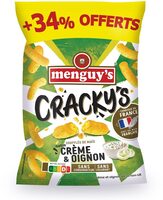 Menguy's Cracky's Soufflé de maïs crème oignon 180g +34%