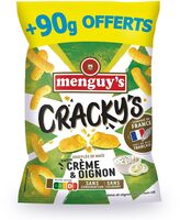 Menguy's Cracky's Soufflé de maïs crème oignon 180g +90g