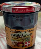 Confiture de myrtille sauvage