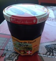 Confiture de savoie à la Mûre