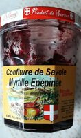 Confiture de Savoie - Myrtille Epépinée