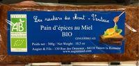 Pain d'épices au Miel