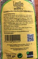 Lentilles vertes du Berry