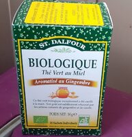 Thé vers au miel aromatisé au gingembre