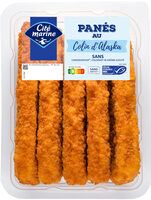 Panés au colin d'Alaska MSC - 200g - Frais