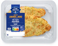 Filets de limande du Nord MSC meunière - 200g - Frais