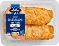 Filets de colin d'Alaska MSC panés - 440g - Frais