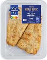 Filets de merlu blanc MSC meunière