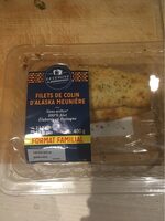 Filets de Colin d'Alaska Meunière