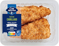 Filets de cabillaud MSC panés - 440g - Frais