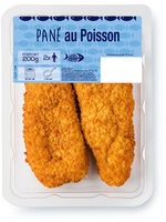 Pané au poisson - 200g - Frais