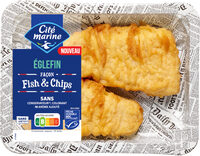 Eglefin MSC façon fish & chips - 200g - Frais