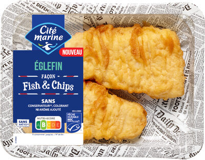 Eglefin MSC façon fish & chips - 200g - Frais