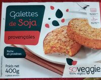 Galettes de soja provençale