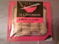 4 Nems Au Crabe (sauce Nuoc Mam)