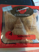 Le Cantonnais Samossas la barquette de 4 240 g