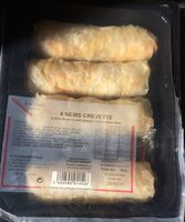 4 Nems à la crevette