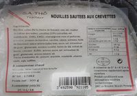 Nouilles sautees aux crevettes