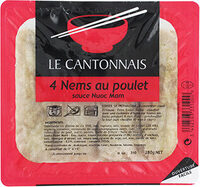 4 nems poulets