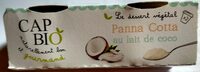 Panna Cotta au lait de coco