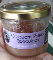 Croquant poire spéculoos