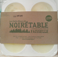 Les petits blancs de noiretable